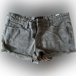 Lucky brand camo denim shorts